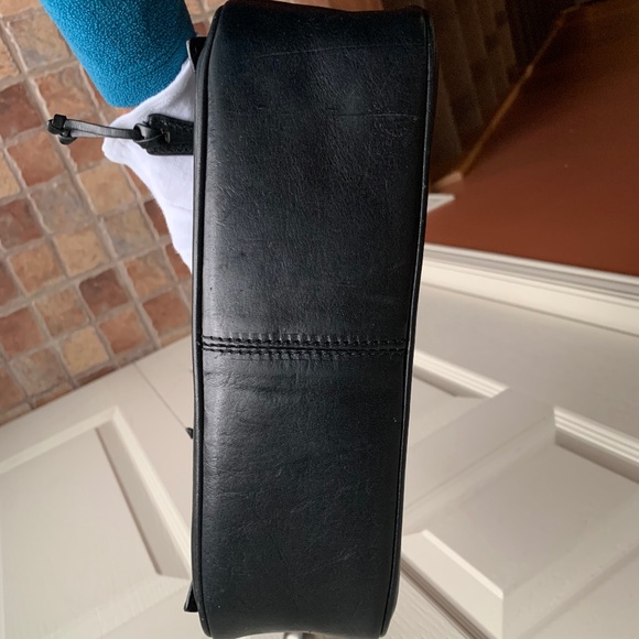 Valentina Black Leather Handbag - Picture 11 of 16